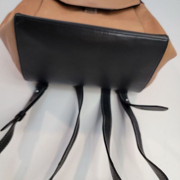 Rag & Bone Women’s Pilot Backpack Camel Brown Black Bag - Picture 12 of 12